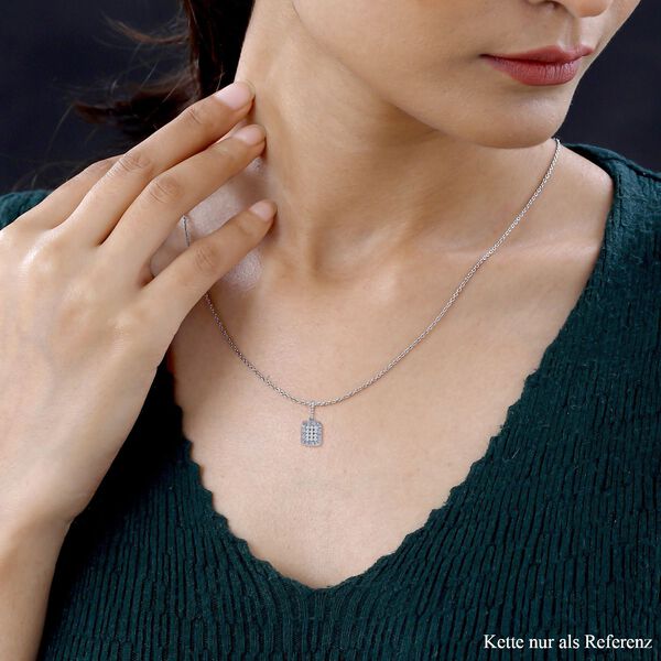 Wei&szlig;er Diamant, Anh&auml;nger, SGL zertifiziert G-H, 585 Wei&szlig;gold, ca. 0.50 ct image number 3