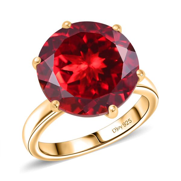 D'Joy Labor Padparadscha Saphir Ring - 13,12 ct. image number 4