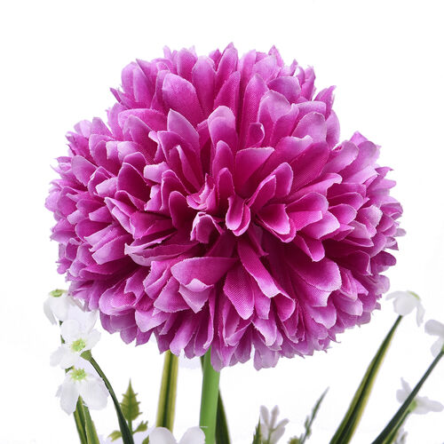 Blumentopf mit künstlicher Hortensie image number 1