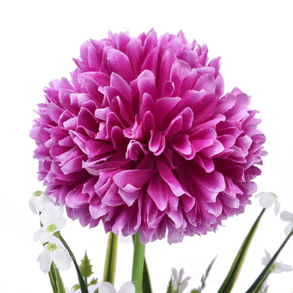 Blumentopf mit künstlicher Hortensie image number 1