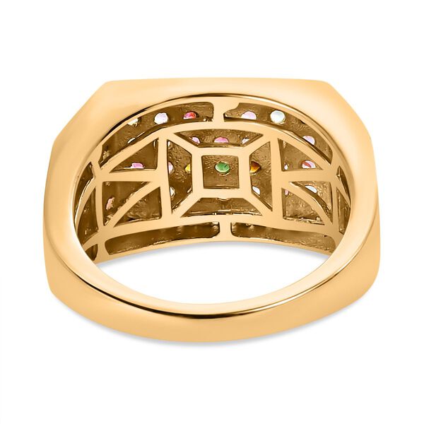 Natürlicher, mehrfarbiger Turmalin und Zirkon-Ring - 2,38 ct. image number 6