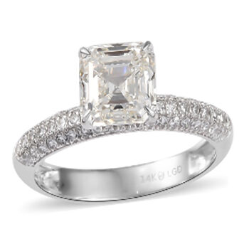 LUXURIANT DIAMOND - Lab Grown Diamant VS-GH Ring 585 Gold (Gr&ouml;&szlig;e 19.00) ca. 2,50 ct