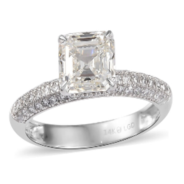 LUXURIANT DIAMOND - Lab Grown Diamant VS-GH Ring 585 Gold (Gr&ouml;&szlig;e 19.00) ca. 2,50 ct