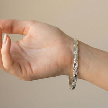 WRAPPED MAGICFLEX 925 Silber rhodiniert Armband ca. 18 cm +2.5 cm Extender, ca. 3,91g