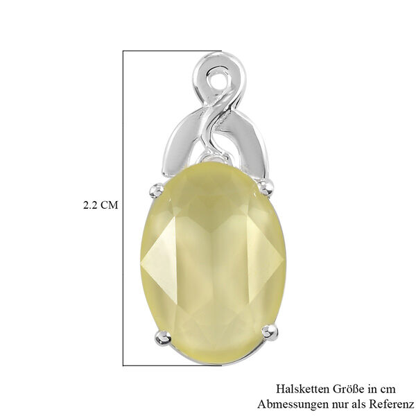 LUSTRO STELLA Diamoon Kollektion - &Ouml;sterreichischer, gelber Kristall-Anh&auml;nger - 5,35 ct. image number 6