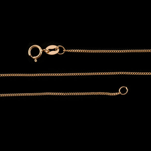 ILIANA Kandare Kette ca. 50 cm 750 Gelbgold image number 2