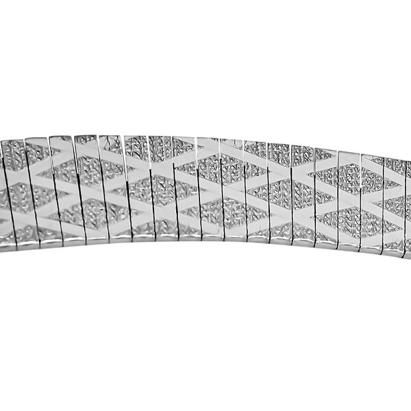 Fancy Cubetto Kleopatra Silber Halskette image number 2