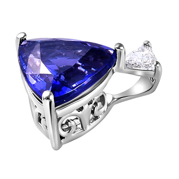RHAPSODY AAAA Tansanit und Diamant VS E-F Anh&auml;nger 950 Platin ca. 2,25 ct image number 3