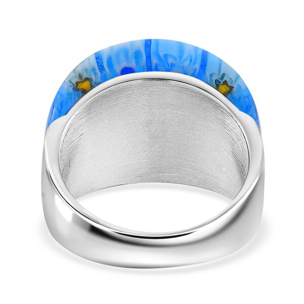 Blauer Ring im Murano-Stil image number 4