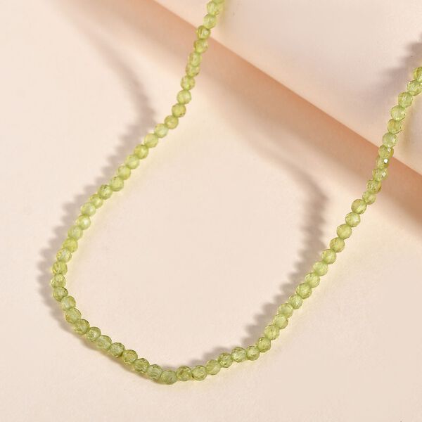 Peridot Halskette, 50 cm - 42 ct. image number 2