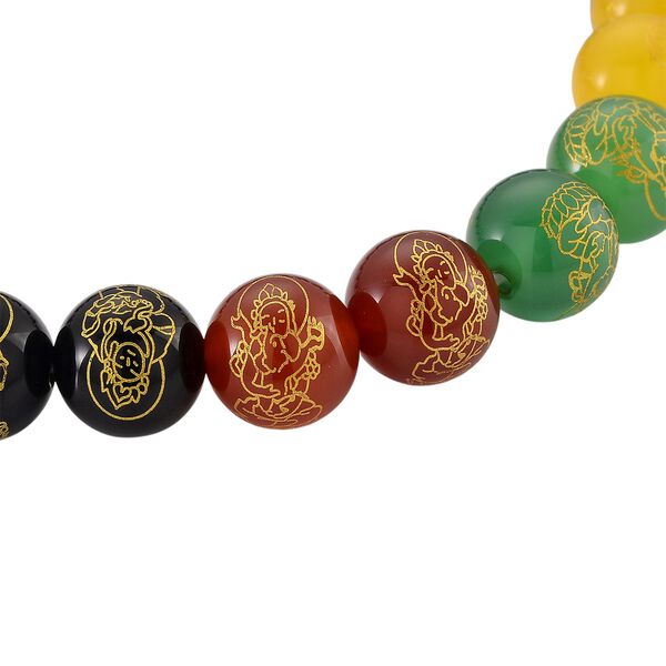 Mehrfarbig Edelsteine, Terahertz Armband ca. Flexibles cm ca. 135.00 ct image number 5