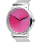 Genoa - Uhr mit Farbverlauf, wasserdicht, japanisches Uhrwerk, Rosa image number 3