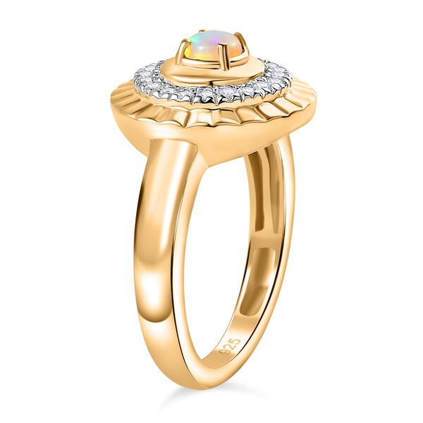 AA Natürlicher, äthiopischer Welo Opal Ring, ca. 0,39 ct image number 5