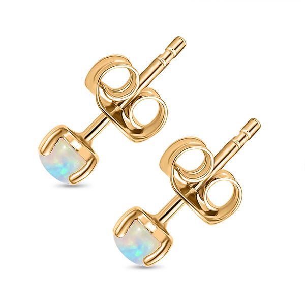 AA Nat&uuml;rliche, &auml;thiopische Welo Opal Ohrringe - 0,66 ct. image number 5