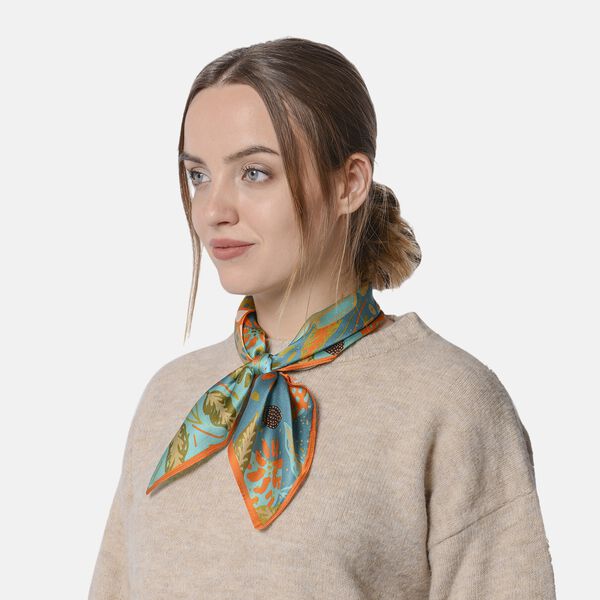 LA MAREY 100% nat&uuml;rlicher Maulbeerseiden Schal image number 1