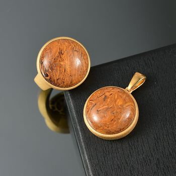 EverTrue 2er-Set Skript Stein Schmuckset - 48 ct.