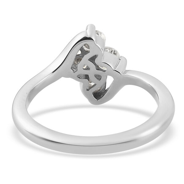 Moissanit floraler Ring, image number 6