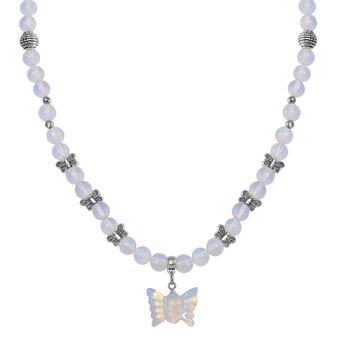 Opalite Halskette, 45 cm - 235 ct.