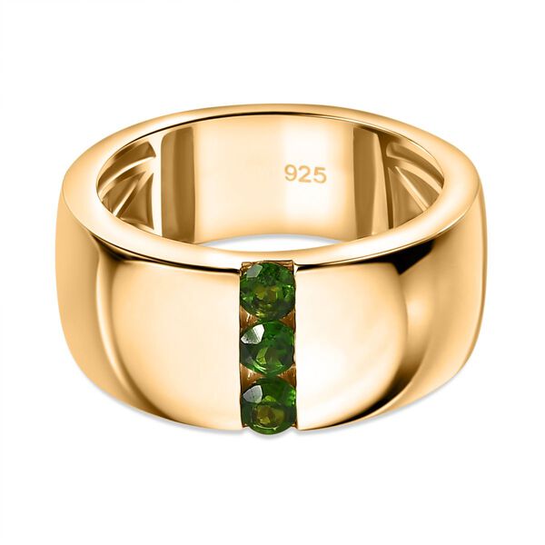 Nat&uuml;rlicher Chromdiopsid Ring - 0,47 ct.