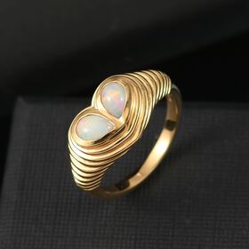 D'Joy AA Natürlicher, äthiopischer Welo Opal Ring - 0,53 ct.