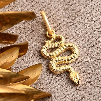 Royal Bali Kollektion - Schlangen Anh&auml;nger in 375 Gold