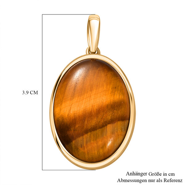 Tigerauge Anhänger - 19,38 ct. image number 6