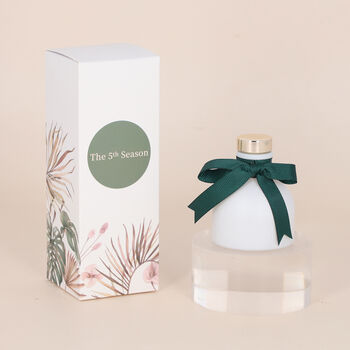 The 5th season, Raumduft in Keramikflakon, Gr&ouml;&szlig;e 7,5x5,5x3,5 cm, Wei&szlig;