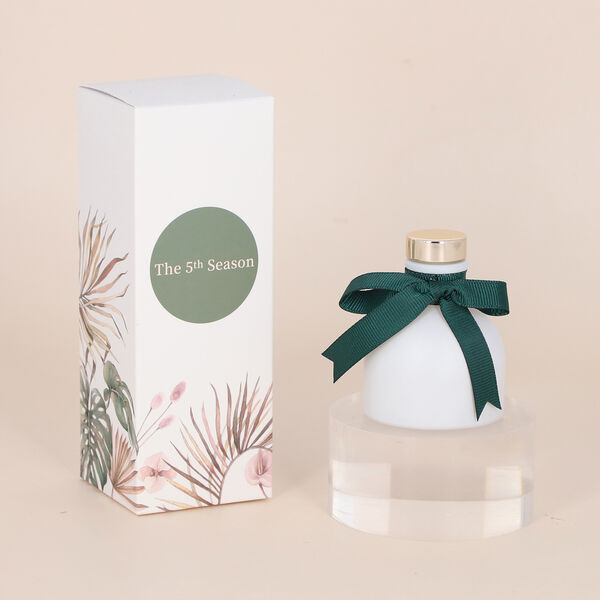 The 5th season, Raumduft in Keramikflakon, Gr&ouml;&szlig;e 7,5x5,5x3,5 cm, Wei&szlig;