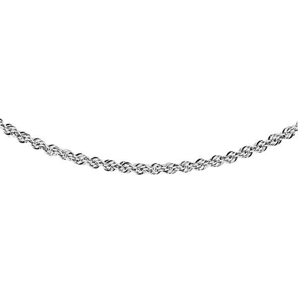 Premium Kordelkette in 950 Platin, 45 cm