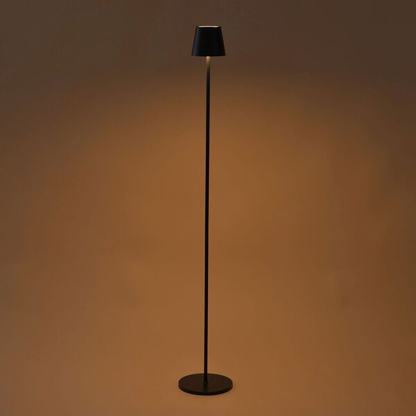 Kabellose Stehlampe mit Touch-Steuerung, Schwarz, 18x118 cm image number 12