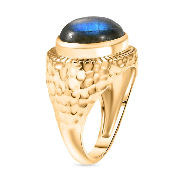 EVER TRUE AAA Labradorit Ring Nickelfreies Messing (Gr&ouml;&szlig;e 20.00) ca. 9,34 ct image number 5