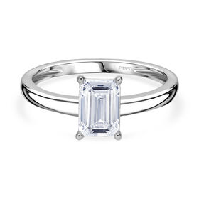 LUXURIANT DIAMOND- IGI zertifizierter VS-E Labor Diamant Ring in 950 Platin- 1 ct.