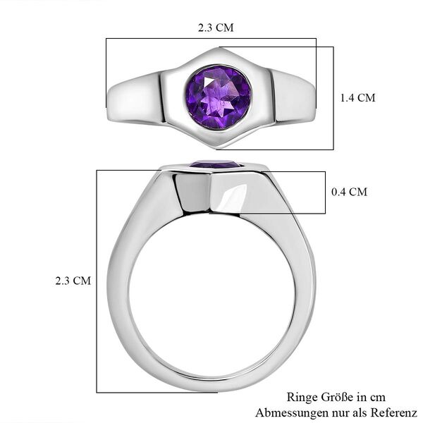 Afrikanischer Amethyst-Ring - 1,22 ct. image number 6