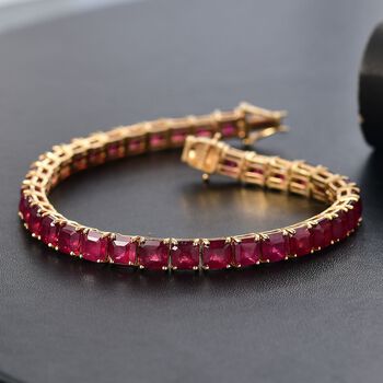 Afrikanisches Rubin Armband - 29,75 ct.