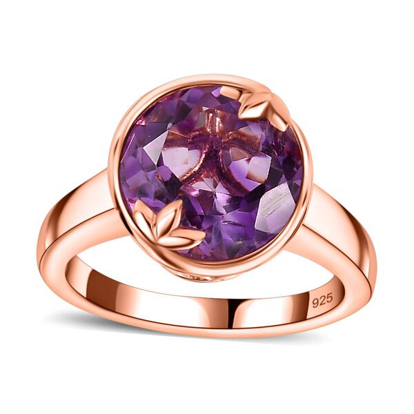 AA Rose De France Amethyst Ring - 3,49 ct. image number 4