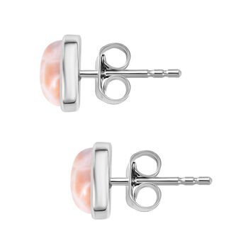 Djoy AA Natrolith Ohrringe 925 Silber rhodiniert ca. 2,44 ct.