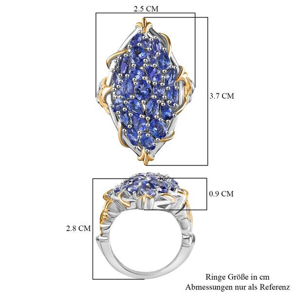 Tansanit Ring - 4,33 ct. image number 7