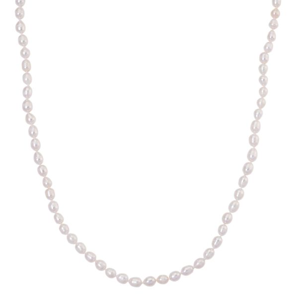 D'Joy AA Wei&szlig;e S&uuml;&szlig;wasser Perle (6-7 mm) Schmuckset 925 Silber rhodiniert image number 4