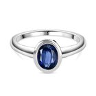 D'Joy AA Natürlicher Kaschmir-Kyanit Ring 925 Silber rhodiniert (Größe 18.00) ca. 1,74 ct