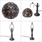 Art-Décor Lampe im Tiffany-Stil, Blumenmuster image number 7