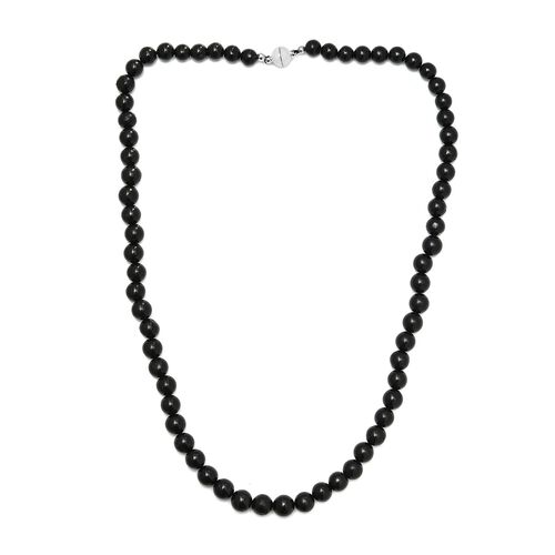 Shungit Halskette, ca. 50 cm, ca. 210.00 ct image number 0