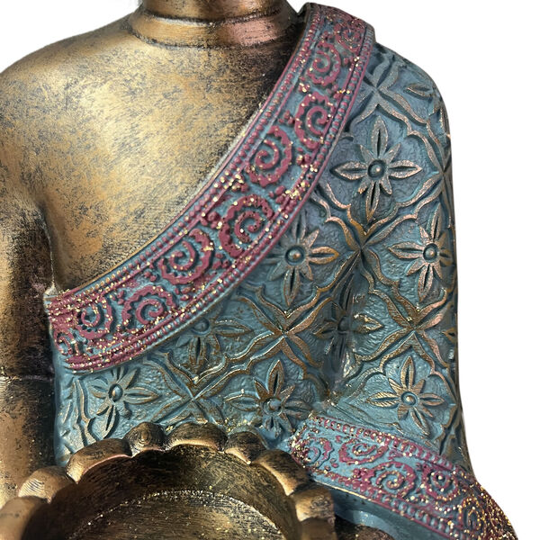 Buddha Harz Dekoartikel, 15,5x13x25,5cm image number 7