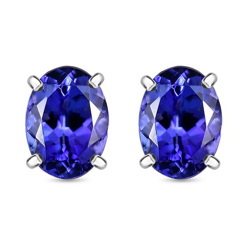 RHAPSODY AAAA Tansanit Ohrringe in 950 Platin - 2,54 ct. image number 0