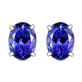 Rhapsody AAAA Tansanit Ohrringe 950 Platin ca. 2,54 ct.