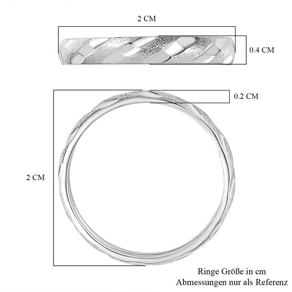 950 Platin Ring (Größe 18.00) image number 7