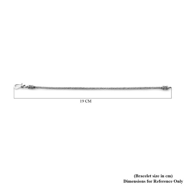 Royal Bali Kollektion - Tulang Naga Armband, ca. 19 cm, 925 Silber, ca. 8,12g image number 3