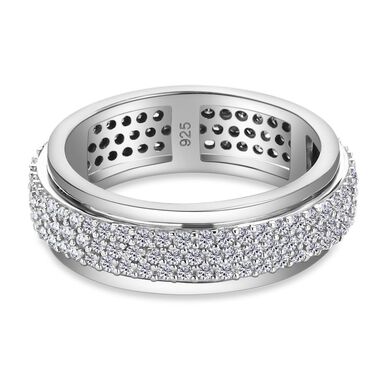 Luxus Diamant Anti-Stress Spinning Ring - 1 ct.