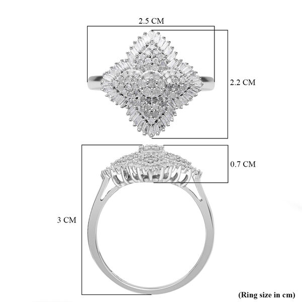 Wei&szlig;er Diamant-Ring - 1 ct. image number 6