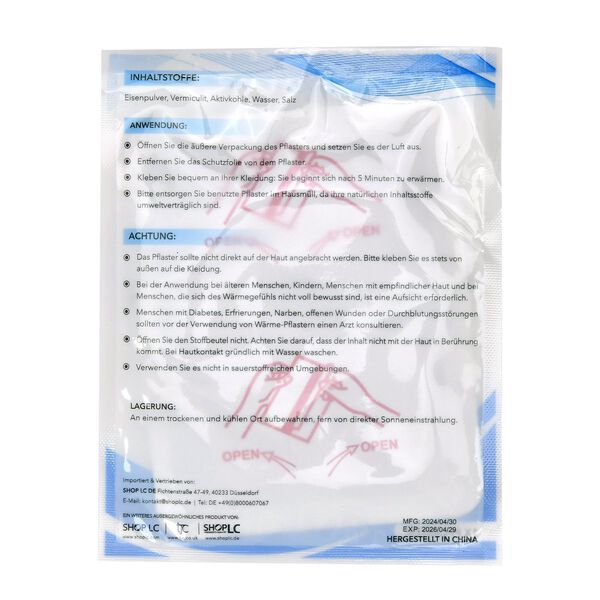 Soulsmart - Wärmepads, 20er Set image number 4