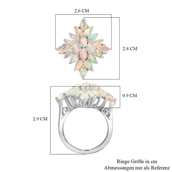 AA Nat&uuml;rlicher, &auml;thiopischer Welo Opal Ring, ca. 2,98 ct. image number 7